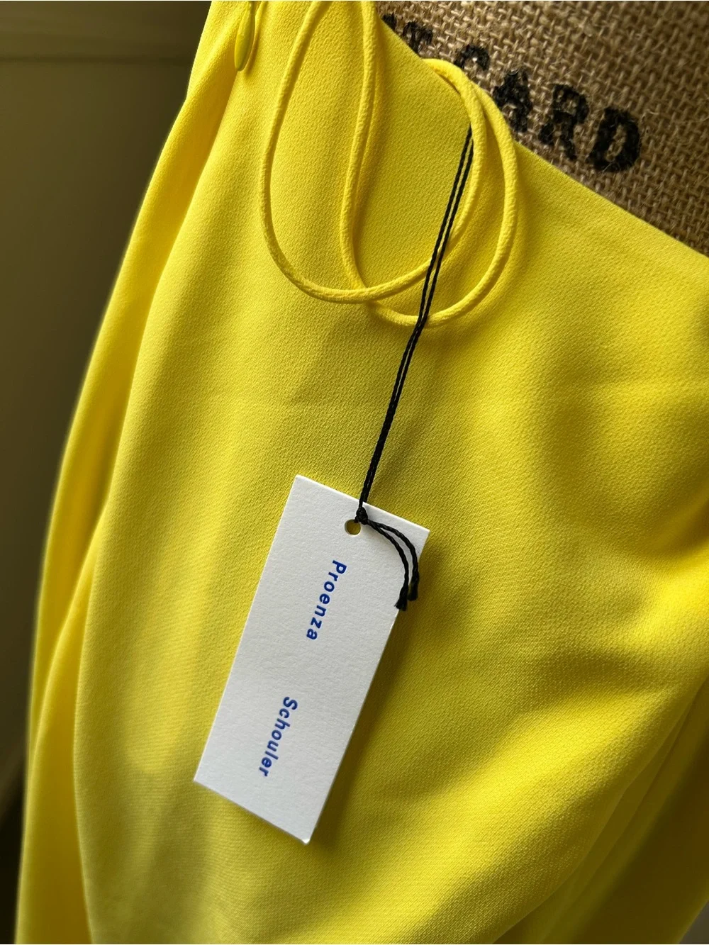 Proenza Schouler Faye Twist Back Matte Crepe Gown/Dress NWT - 8 - Picture 9 of 10